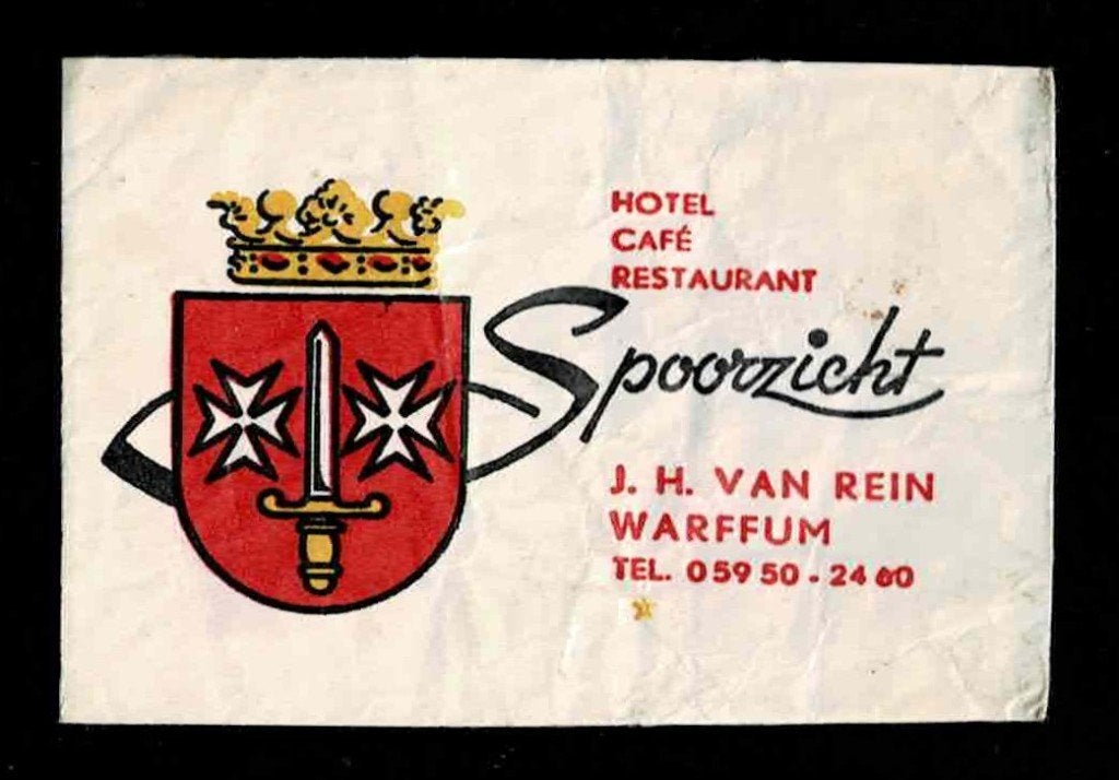 suikezakje 1541 Spoorzicht Warffum, Ophalen of Verzenden, Nederland