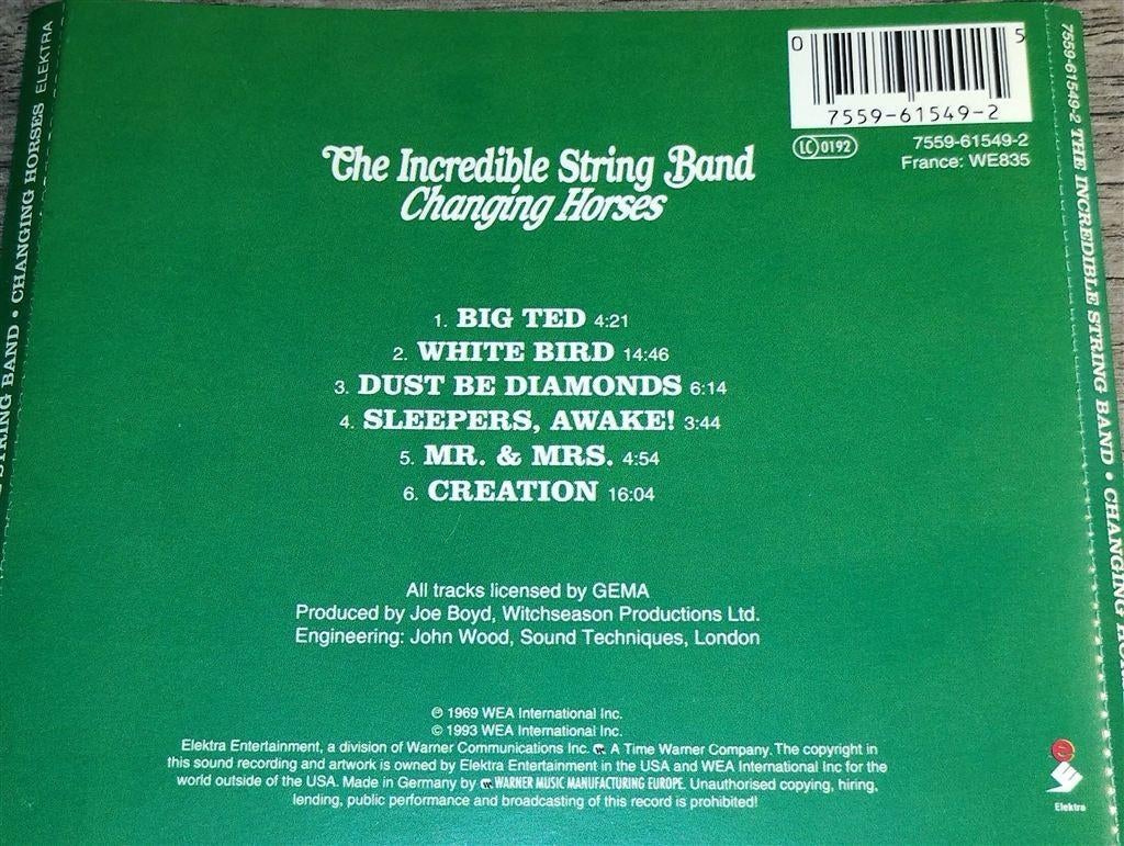 The Incredible String Band ‎- Changing Horses, Ophalen of Verzenden, Zo goed als nieuw