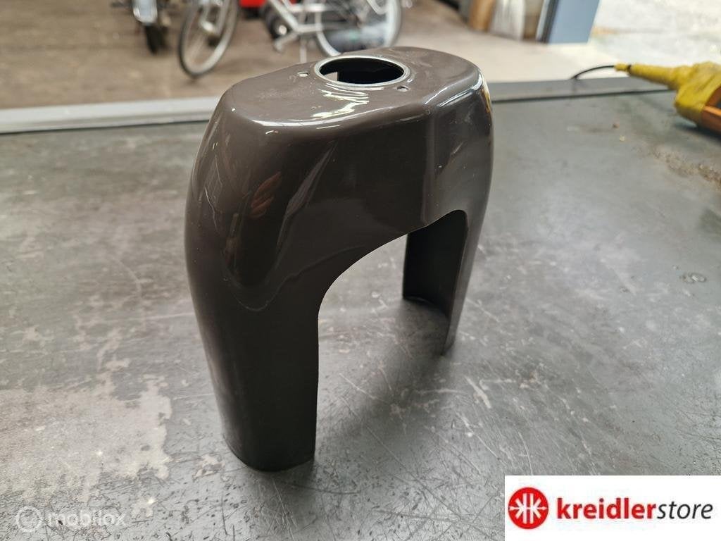 Kreidler voorvorkkap Eitank Kunststof als nieuw antraciet, Fietsen en Brommers, Gebruikt, Kreidler, Ophalen of Verzenden, Kreidler