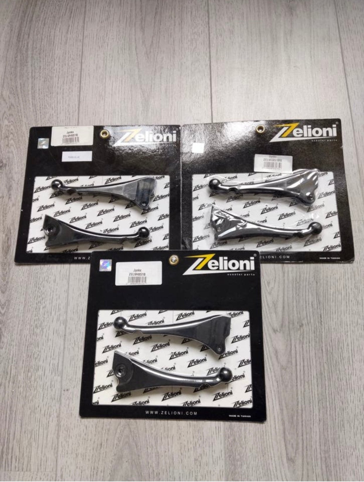 Zelioni remhendels Piaggio/Vespa zwart nieuw, Ophalen of Verzenden, Jynkx, Info@jynkx.com, Piazza 99