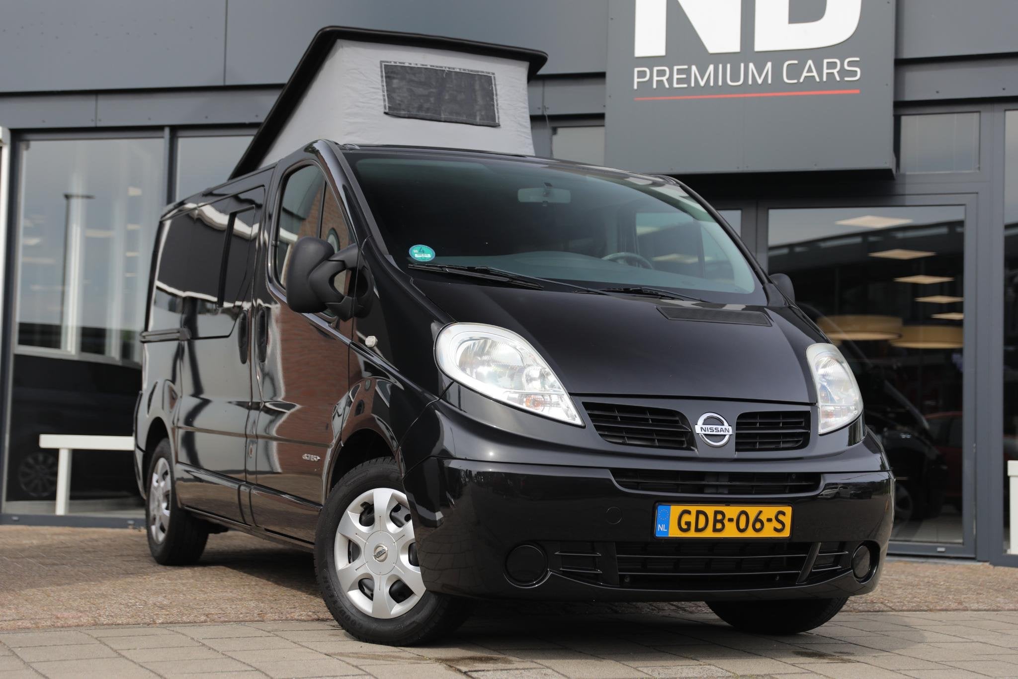 Renault Trafic 2.5dCi 145PK Automaat Buscamper 5 persoons, t, Caravans en Kamperen, Campers, Buscamper of Camperbus, Reservewiel
