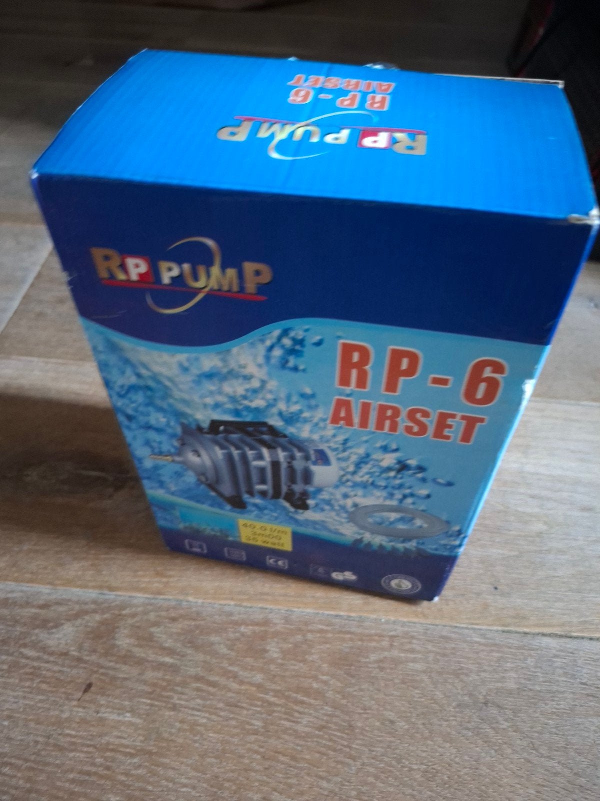 RP Pump RP-6 luchtpomp, Dieren en Toebehoren, Ophalen, Zo goed als nieuw