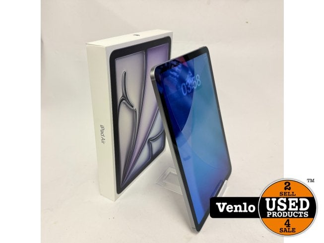 Apple iPad Air 11"M4 Wifi + Cellular 128GB Grey | ZGAN, Computers en Software, Apple iPads, Apple, Zo goed als nieuw, Support@apple.com