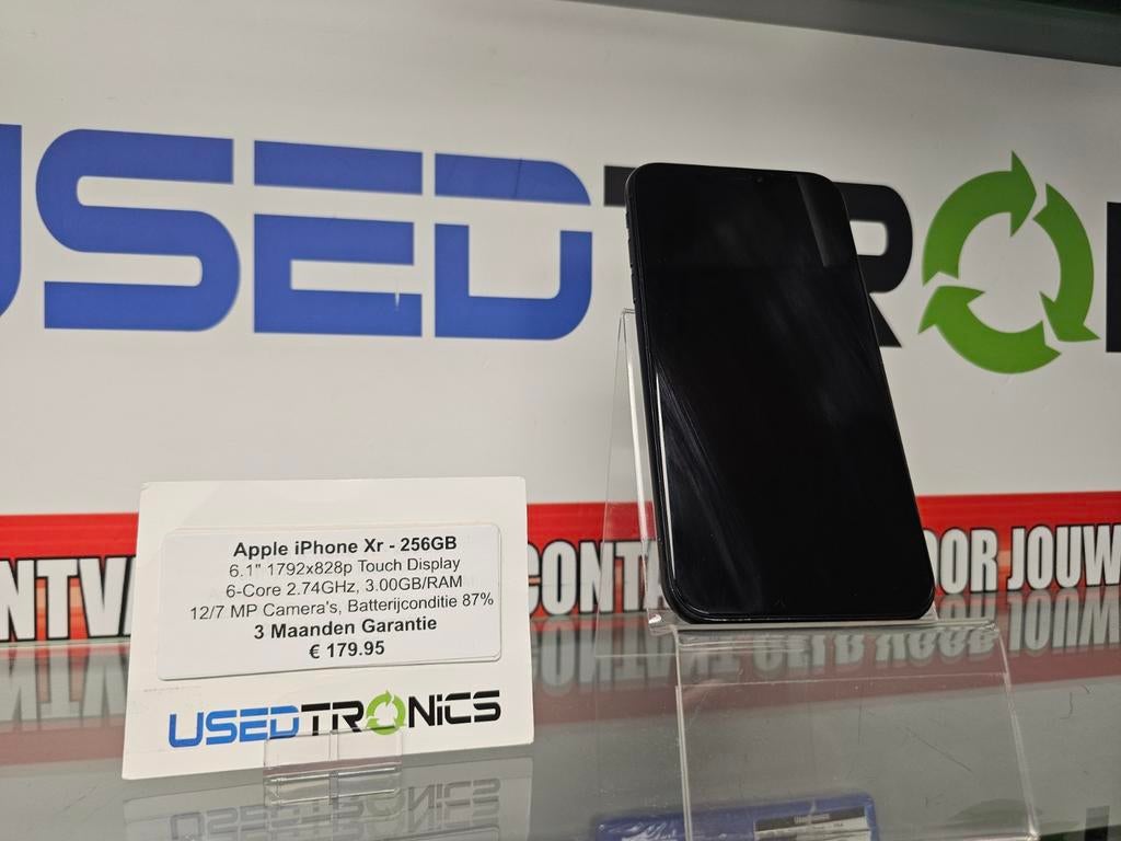 Iphone XR Zwart 256 GB, Ophalen of Verzenden, Zwart, 256 GB