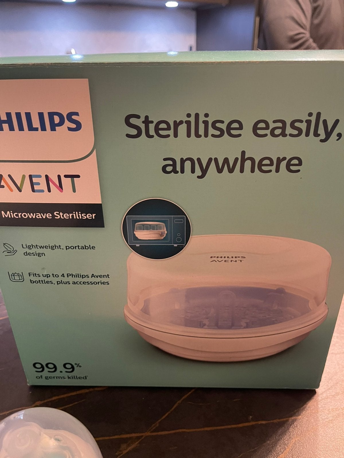 Magnetron sterilisator - Philips Avent, Ophalen of Verzenden, Zo goed als nieuw, Sterilisator