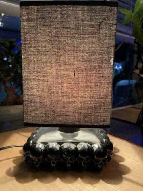 Skull lamp, Ophalen of Verzenden, Zo goed als nieuw, Overige materialen