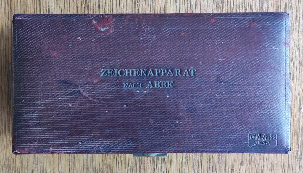 Victoriaanse Carl Zeiss-Camera doos ZEICHENAPPARAT nach ABBE, Ophalen of Verzenden