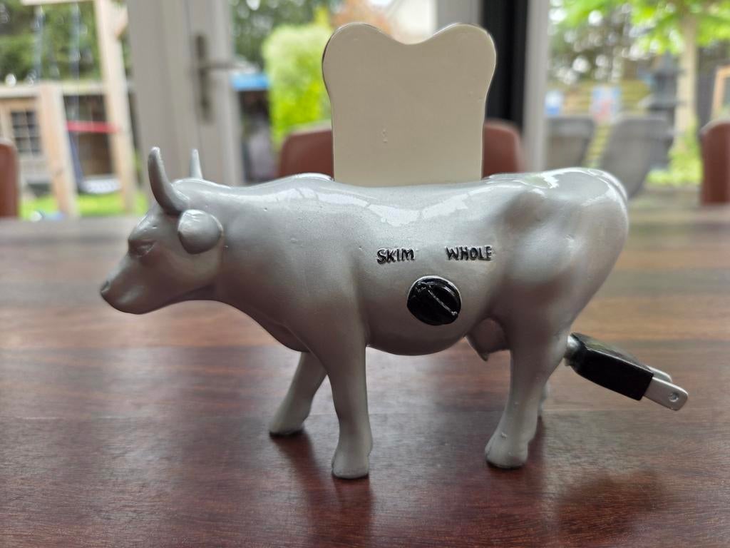 CowParade Milktoast medium polyresin - Onbeschadigd, Verzamelen, Beelden en Beeldjes, Ophalen of Verzenden, Zo goed als nieuw