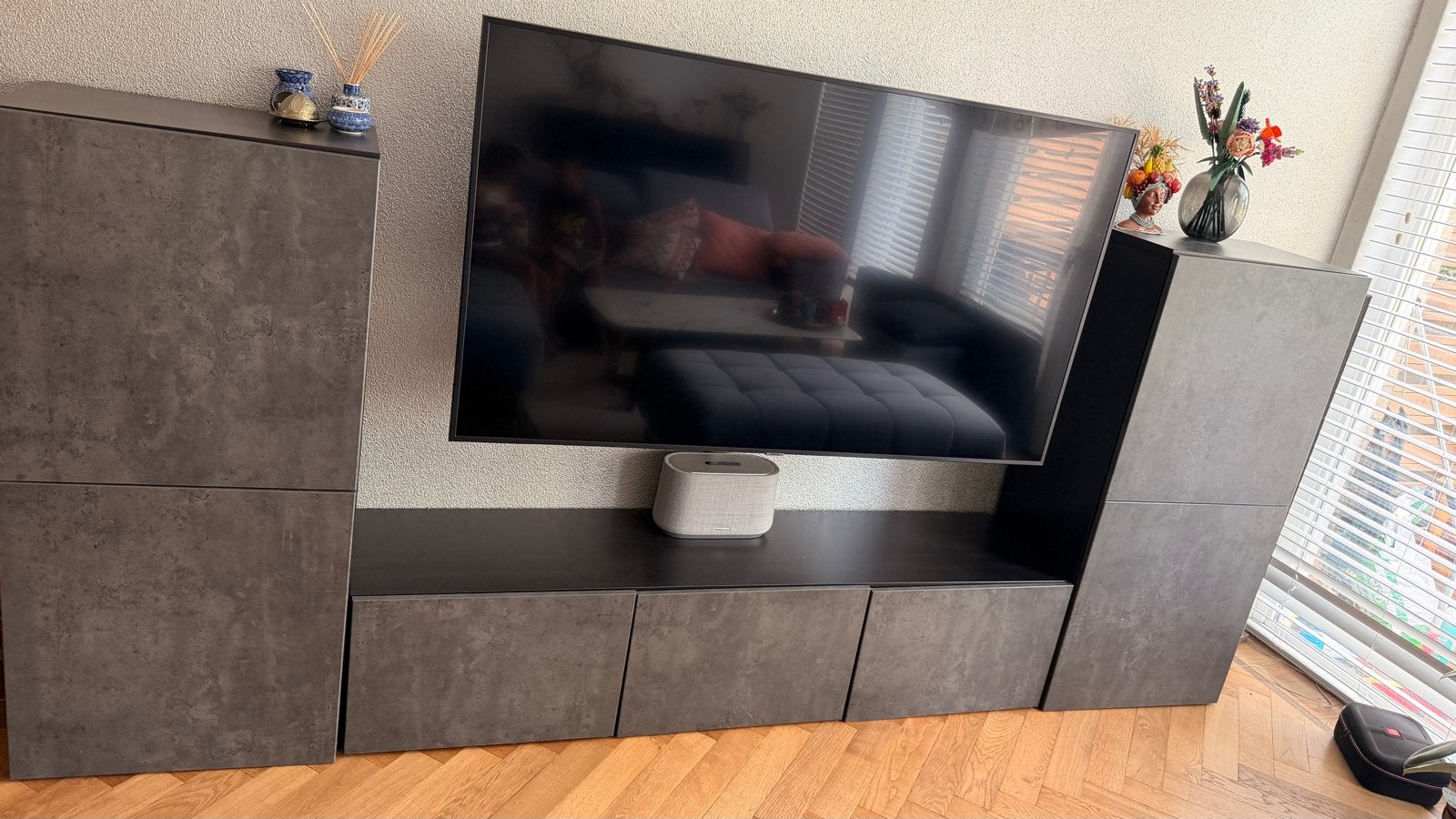 Samsung QLED 4K Smart TV QE65Q60RAT - Zo goed als nieuw, Ophalen, QLED, 50 Hz, Zo goed als nieuw