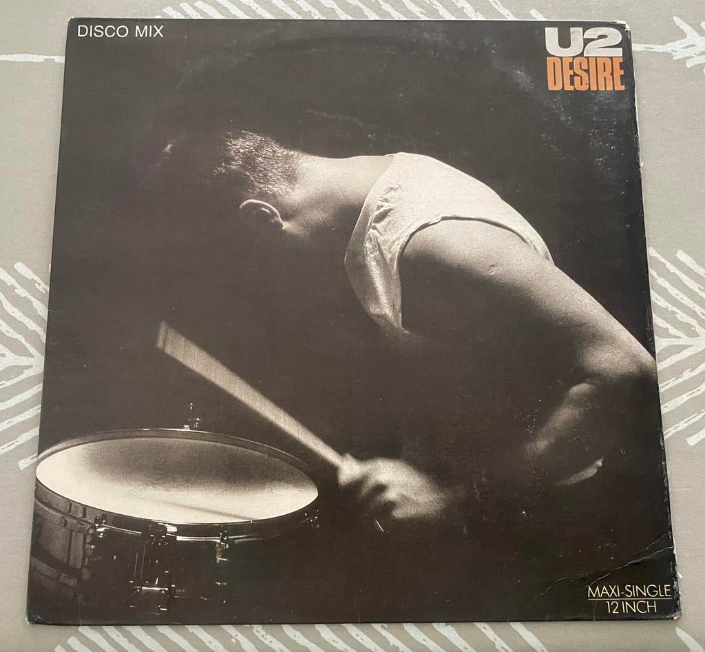 U2 desire Costa Rica 12”, Ophalen of Verzenden, Gebruikt, 12 inch