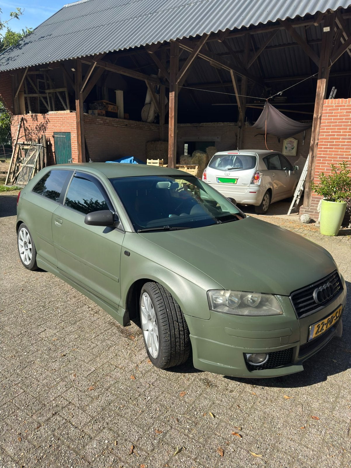 Audi A3 3.2 184KW Quattro 3D AUT 2004 Groen, Auto's, Audi, Automaat, 3189 cc, Vierwielaandrijving, 1600 kg