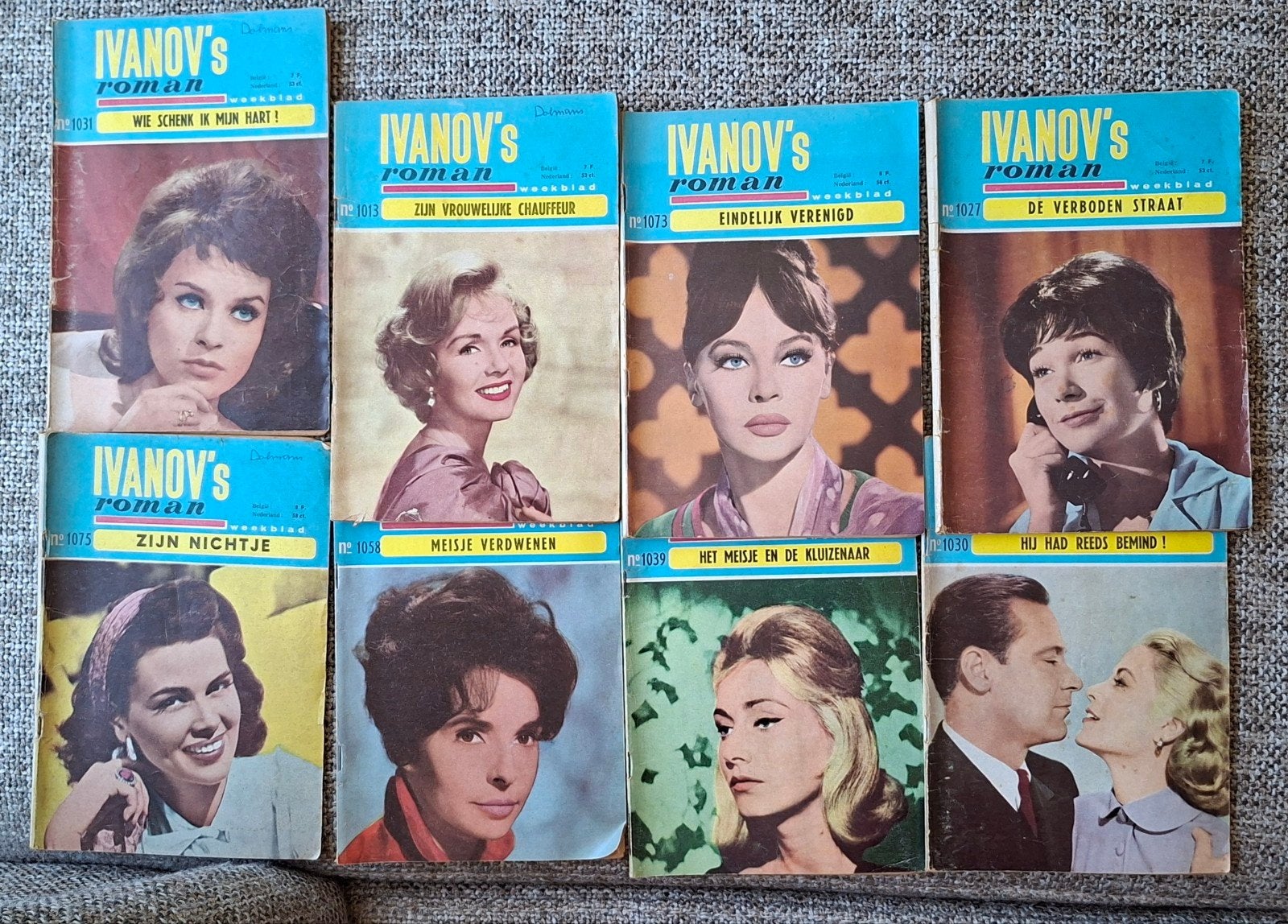 roman Ivanov's 8 stuks foto's bekende sterren op kaft, Ophalen of Verzenden, Overige typen
