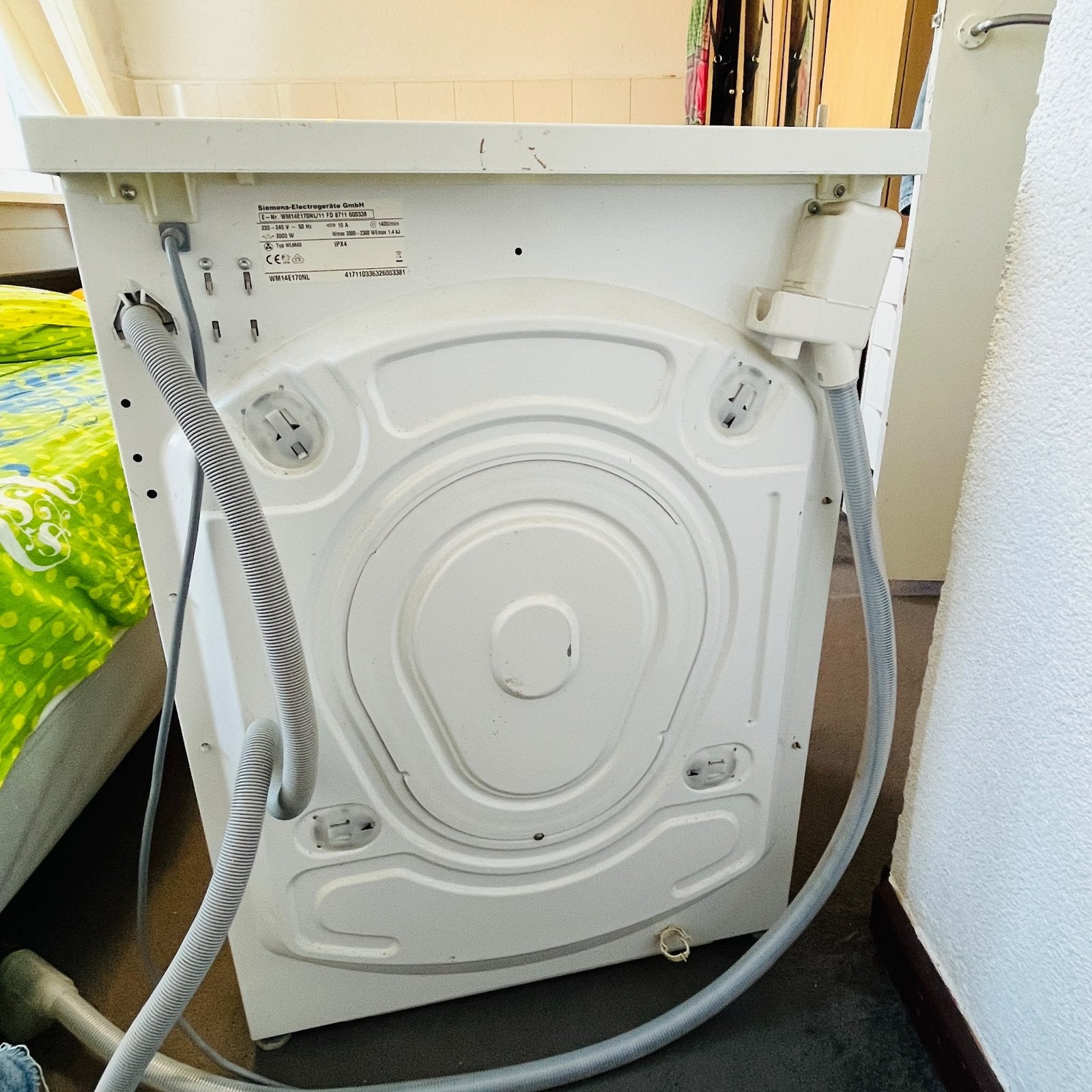 Siemens E14-17 Vision Wasmachine - Voorlader, Ophalen, Gebruikt, Voorlader, Kort programma