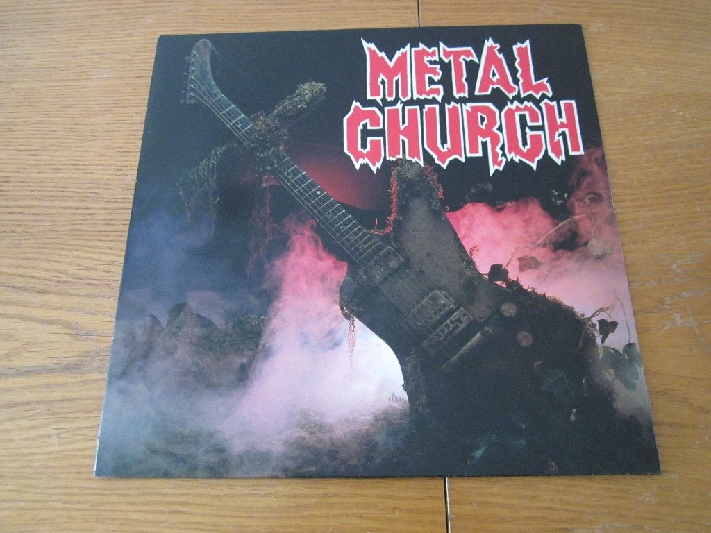 Metal Church - Metal Church 1985 Elektra 960 471-1 LP, Beschermende buitenhoes, LP, Gebruikt, Ophalen of Verzenden