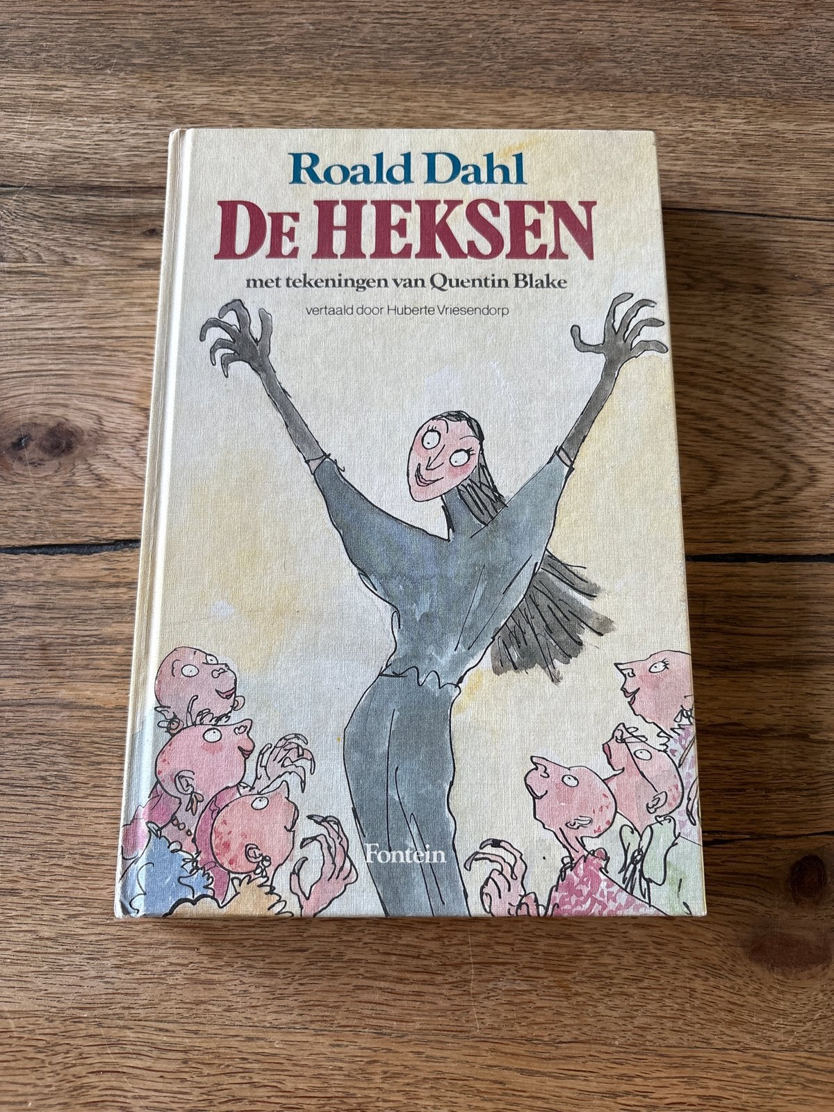 Roald Dahl - De Heksen (met tekeningen van Quentin Blake), Ophalen of Verzenden, Gelezen, Fictie algemeen
