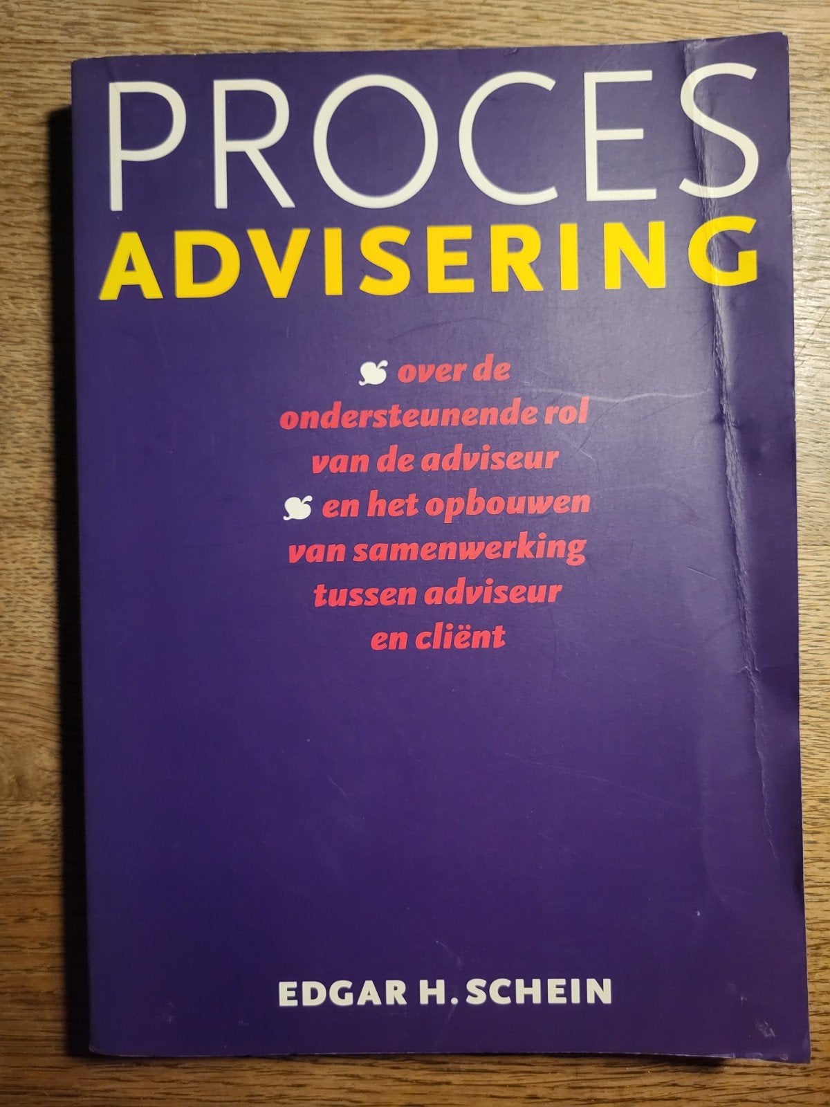 Proces Advisering: Edgar H. Schein, Gelezen, Edgar H. Schein, Gamma, HBO