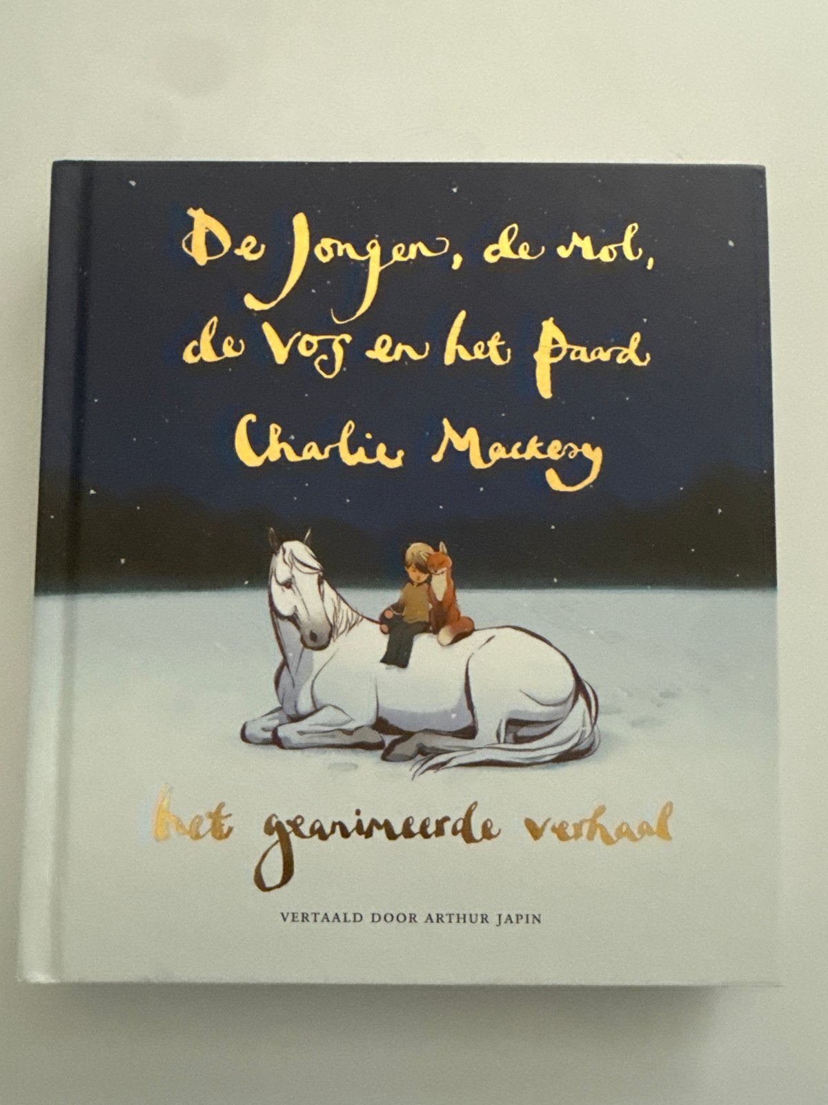De Jongen, de Mol, de Vos en het Paard - Charlie Mackesy, Boeken, Ophalen, Zo goed als nieuw, Nederland