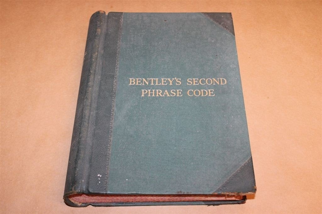 Bentley\'s Second Phrase Code - Oude uitgave 1945 !!, Boeken, Ophalen of Verzenden, Gelezen, Europa