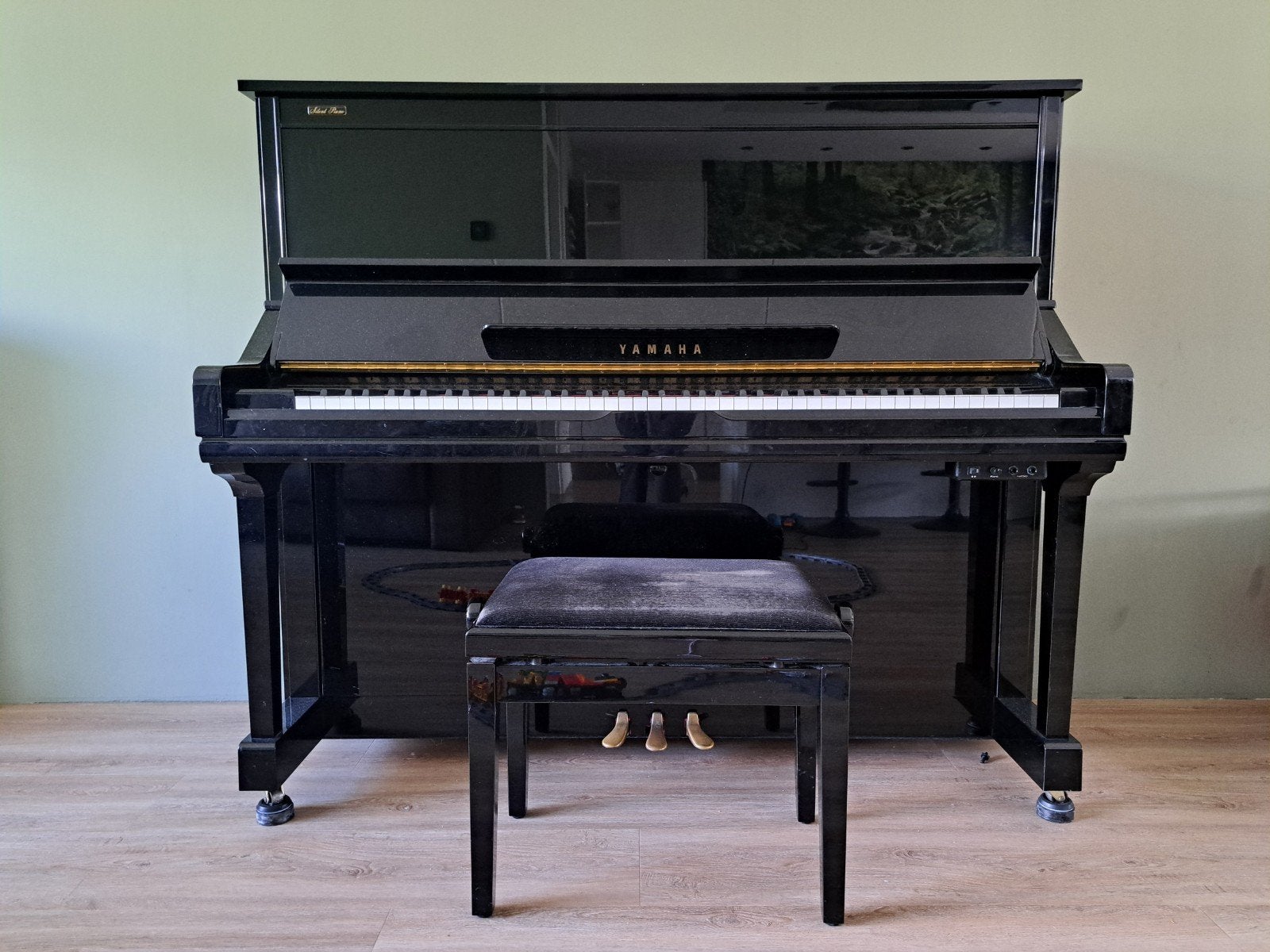 Piano Yamaha U3 zeer kwalitatief, Muziek en Instrumenten, Piano's, Ophalen of Verzenden, Gebruikt, Zwart, Piano