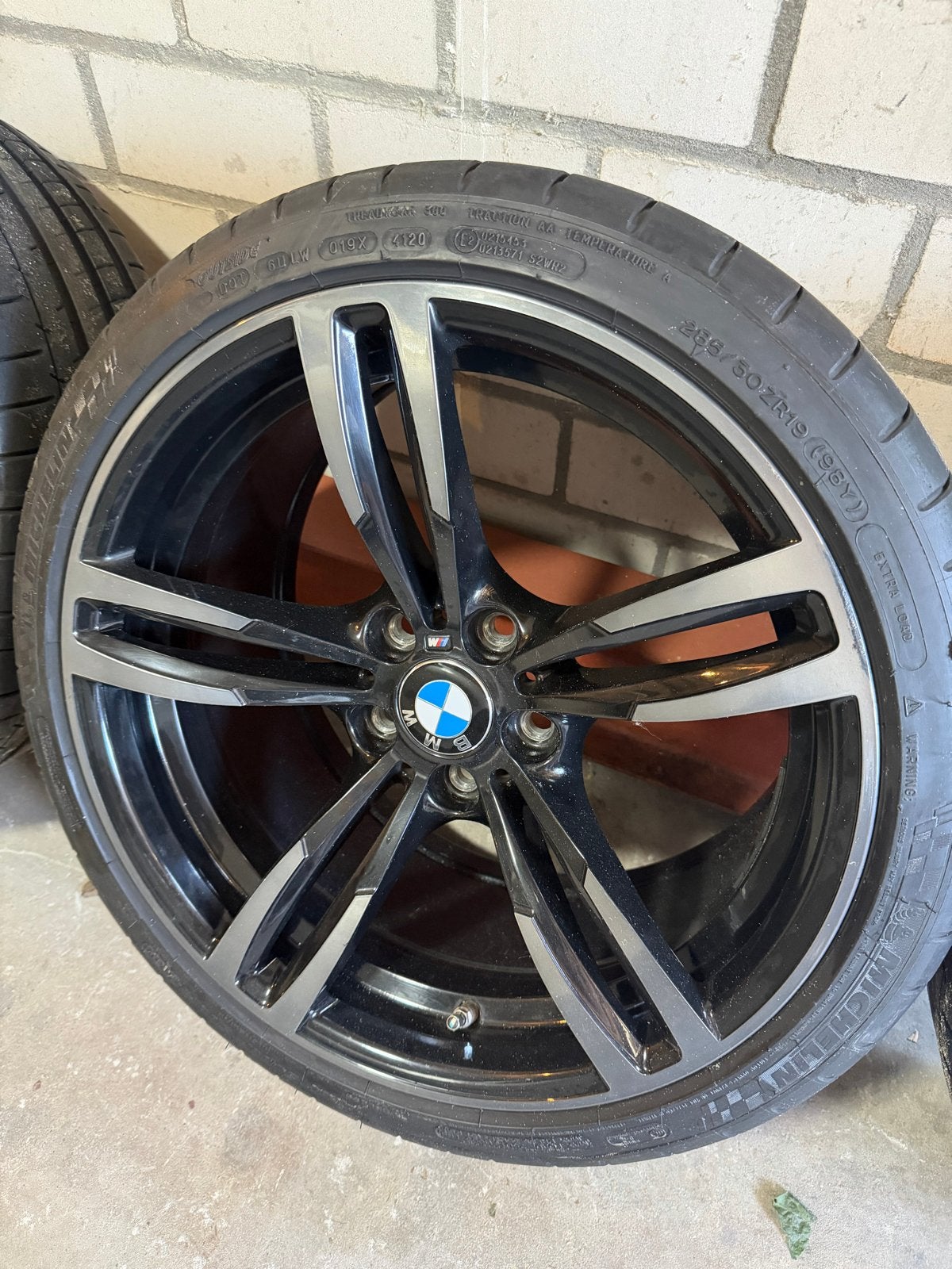 BMW 19 inch 437M velgen - M2 / M3 / M4, Auto-onderdelen, Banden en Velgen, Gebruikt, 255 mm, Banden en Velgen, Personenwagen