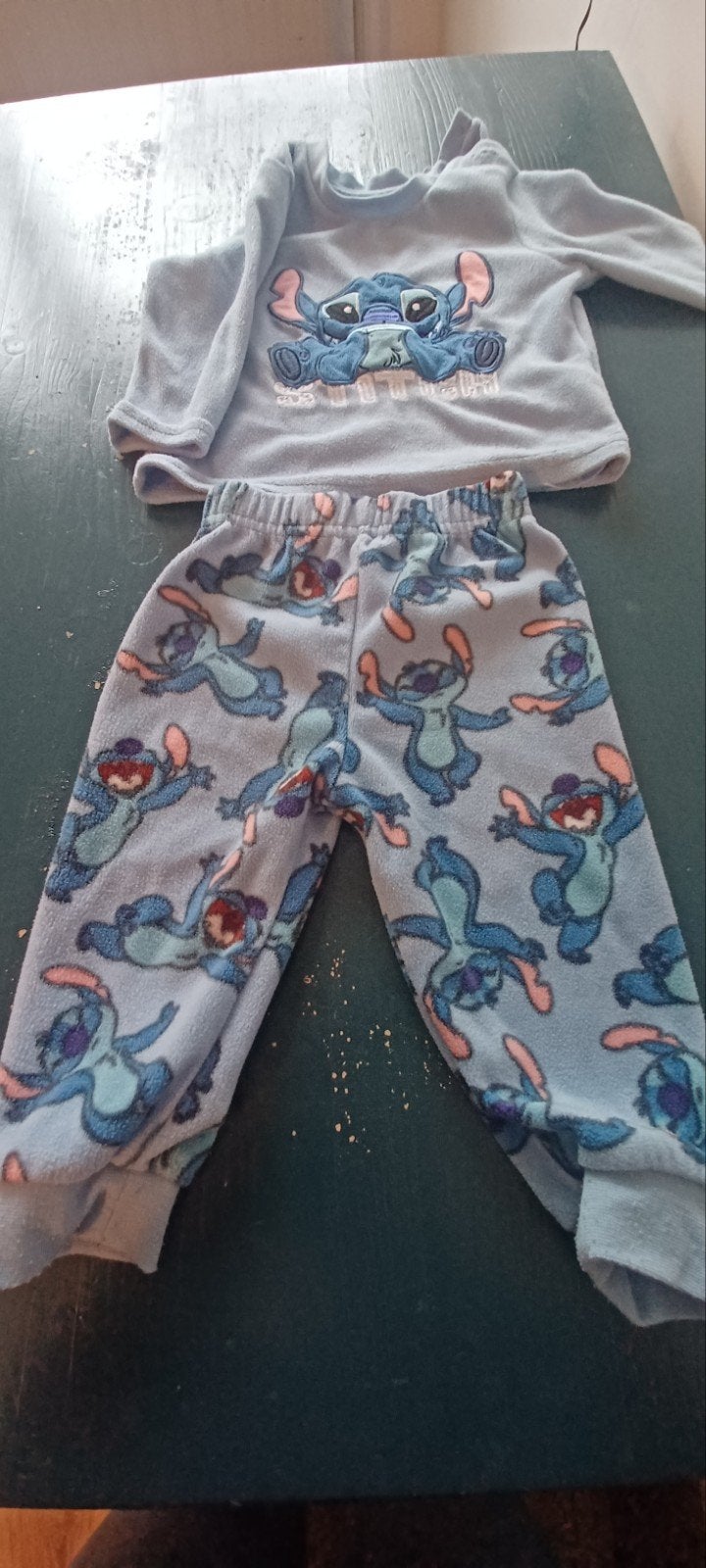Disney Baby Stitch Pyjama Set - 6-9 maanden, Ophalen of Verzenden, Zo goed als nieuw, Primark, Jongetje of Meisje