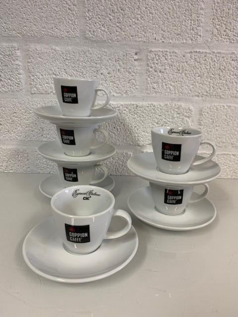 Partij espresso kopjes 640 stuks horeca, Ophalen, Nieuw, Overige stijlen, Kop(pen) en/of Schotel(s)