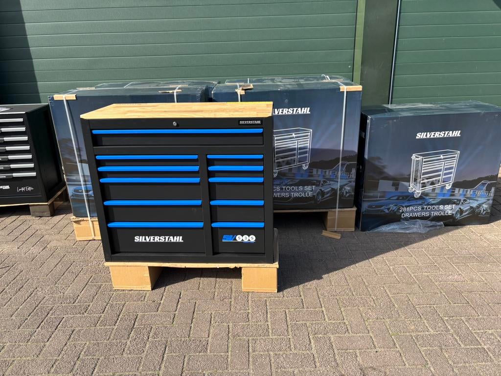 Gereedschapswagen 9 lades gevuld, Auto diversen, Autogereedschap, Ophalen of Verzenden, Nieuw