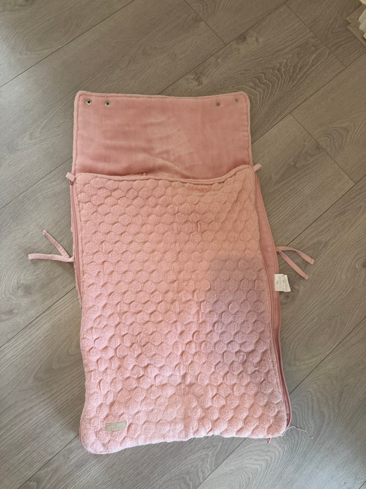 Jollein voetenzak roze, Jollein, Ophalen of Verzenden, Zo goed als nieuw, Voetenzak