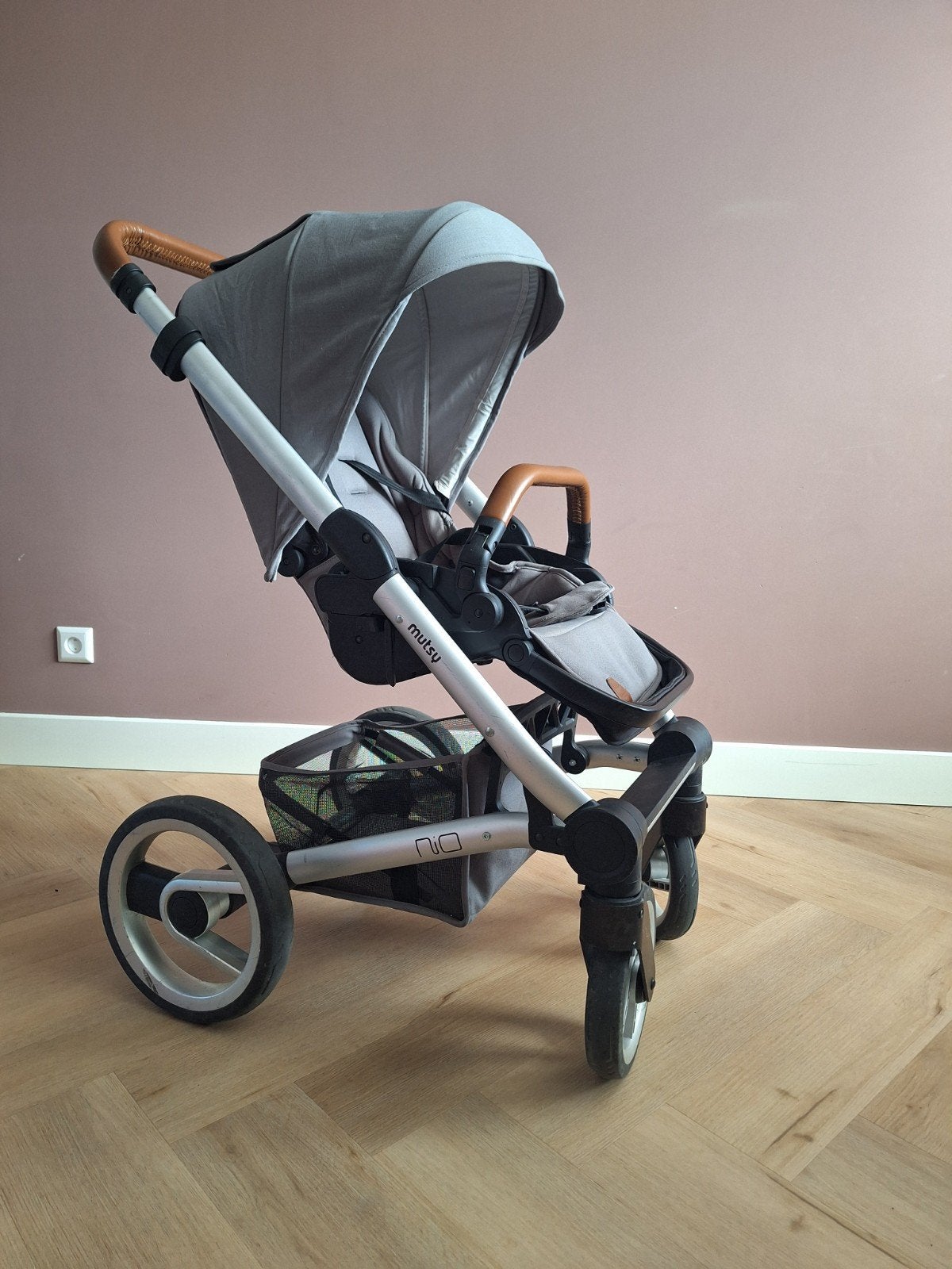 Kinderwagen Mutsy Nio, Ophalen, Gebruikt, Mutsy, Met reiswieg