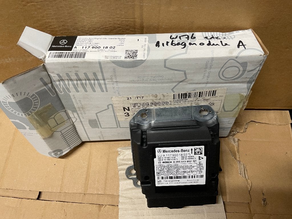 a klasse airbag module gordel module a1179001802 w176, Auto diversen, Ophalen of Verzenden