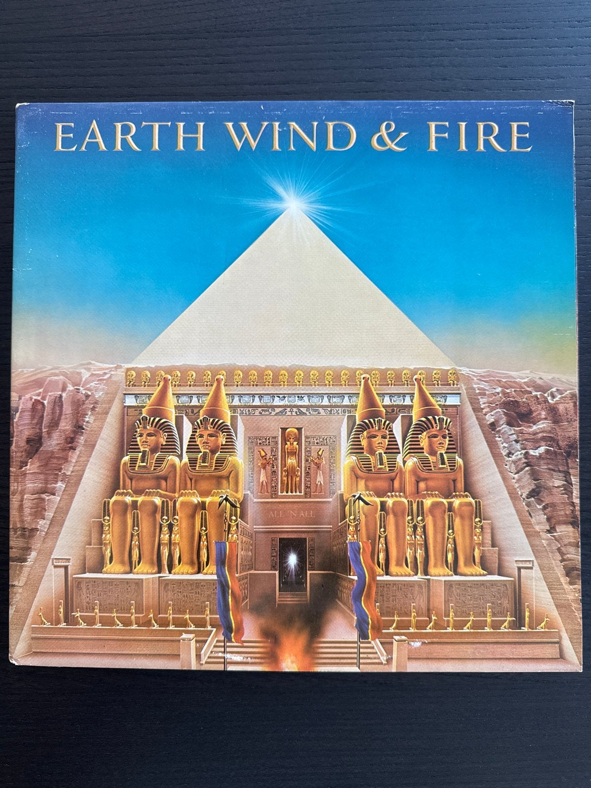Earth, Wind & Fire - All 'N All (LP), Cd's en Dvd's, Vinyl | Pop, Gebruikt, Funk, LP, 12 inch, Ophalen of Verzenden