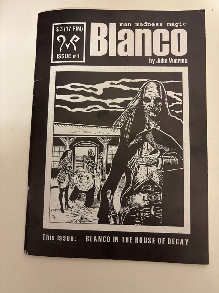 Blanco Issue #1 - Juha Vuorma, Eén comic, Ophalen of Verzenden, Gelezen, Overige gebieden