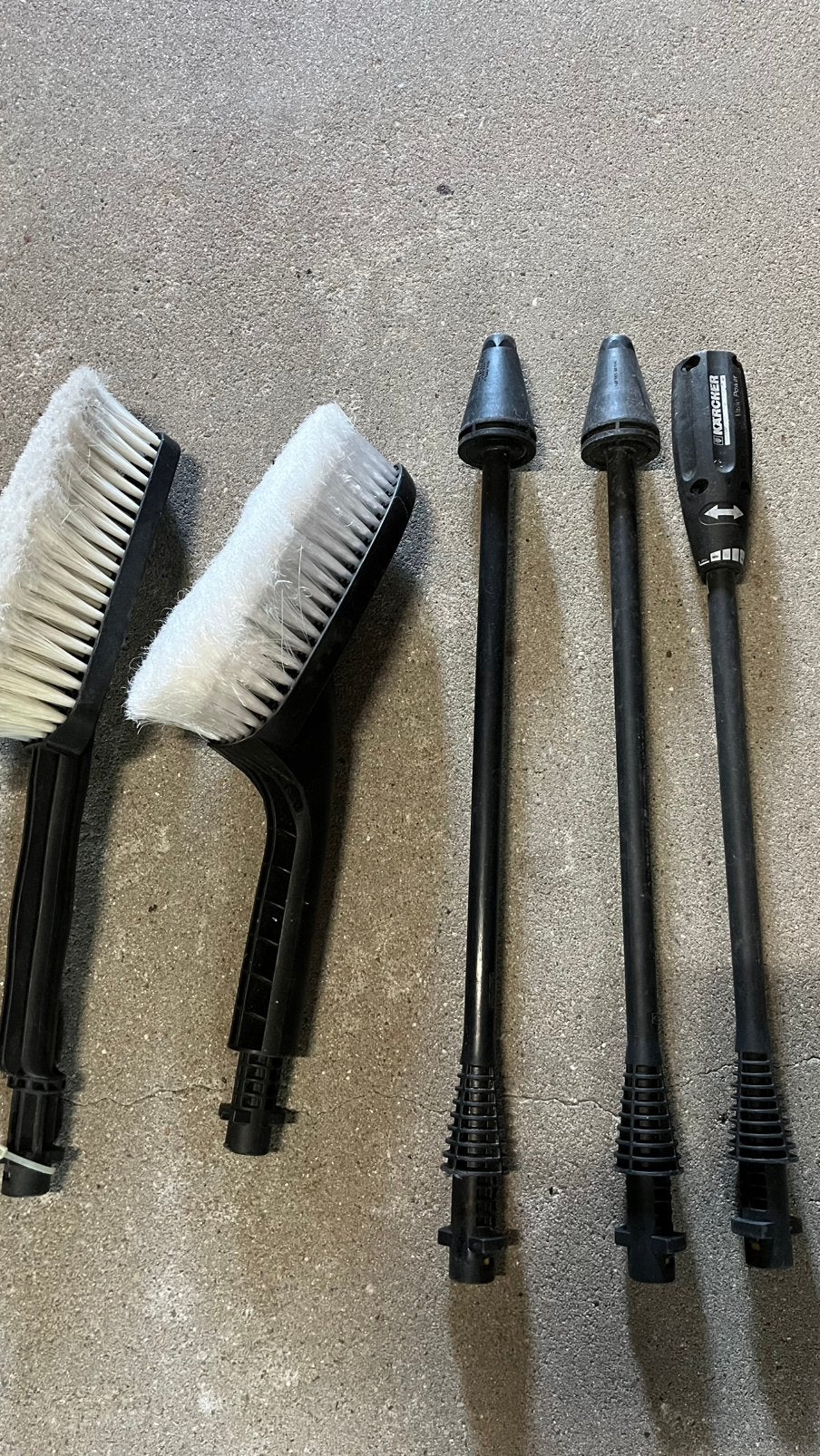Karcher spuits/mondstukken, Ophalen, Zo goed als nieuw, Elektrisch