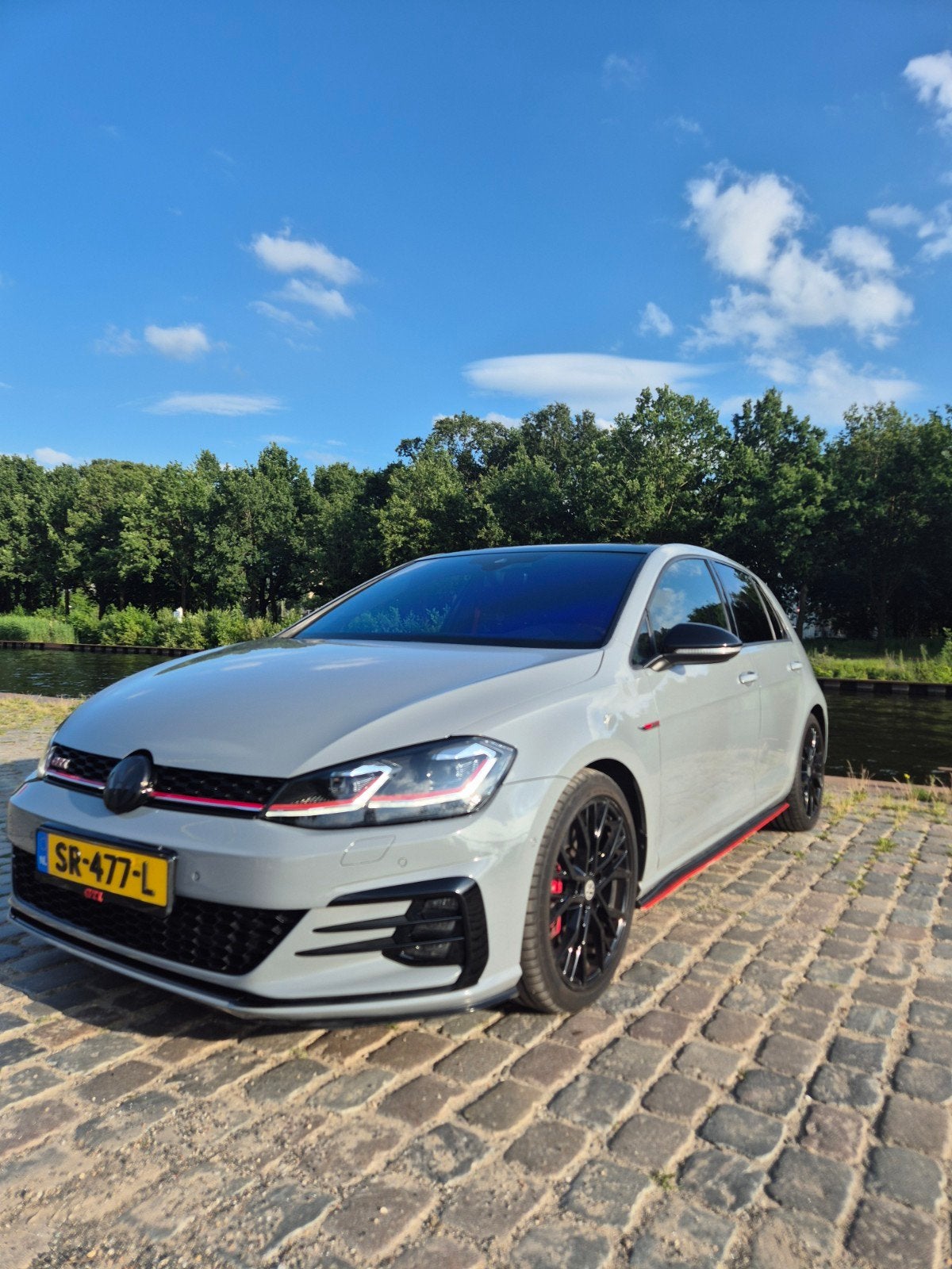 Volkswagen Golf 2.0 GTI Nardo Gray 245pk 7-DSG 5D 2017 VOL, Auto's, 4 cilinders, 1984 cc, Wit, 245 pk