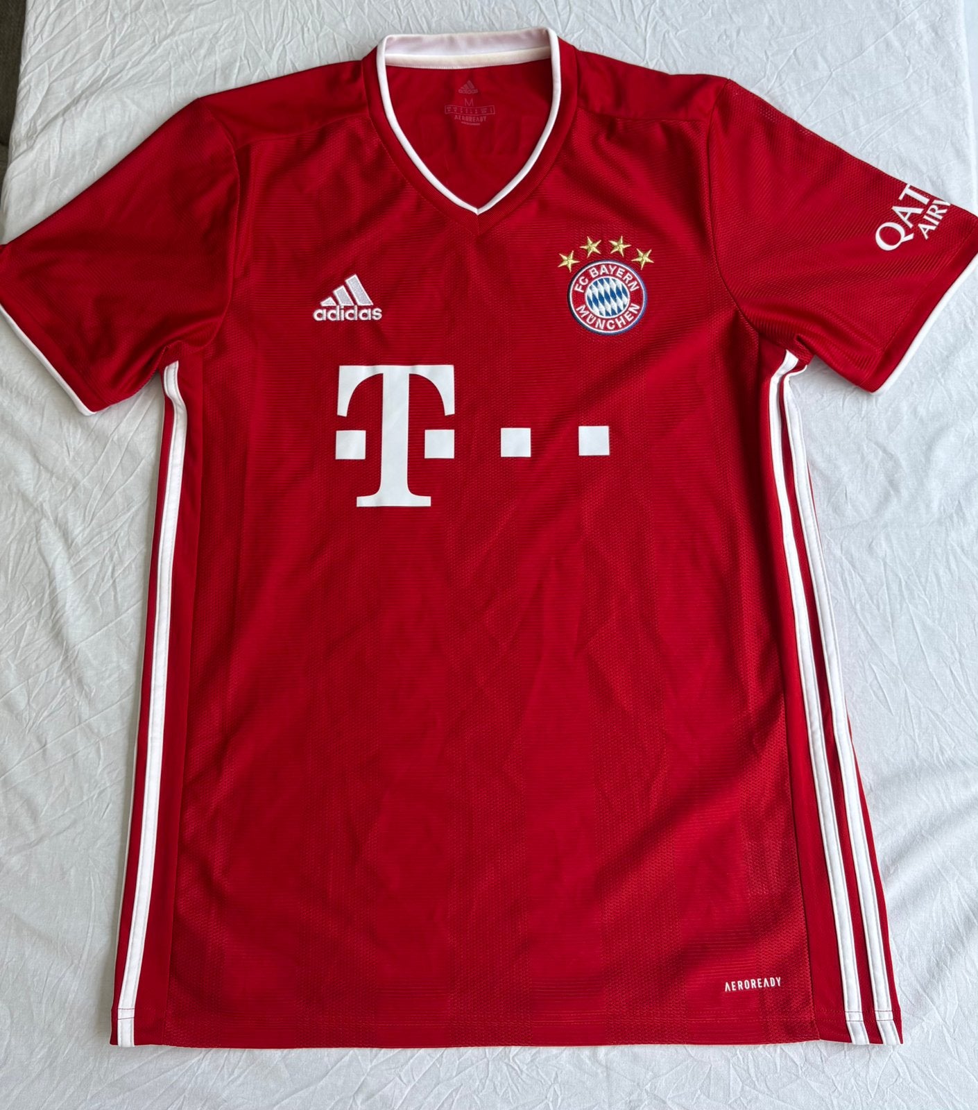 Origineel Adidas Bayern München 2020-2021 Thuisshirt, Maat M, Verzenden, Zo goed als nieuw, Shirt