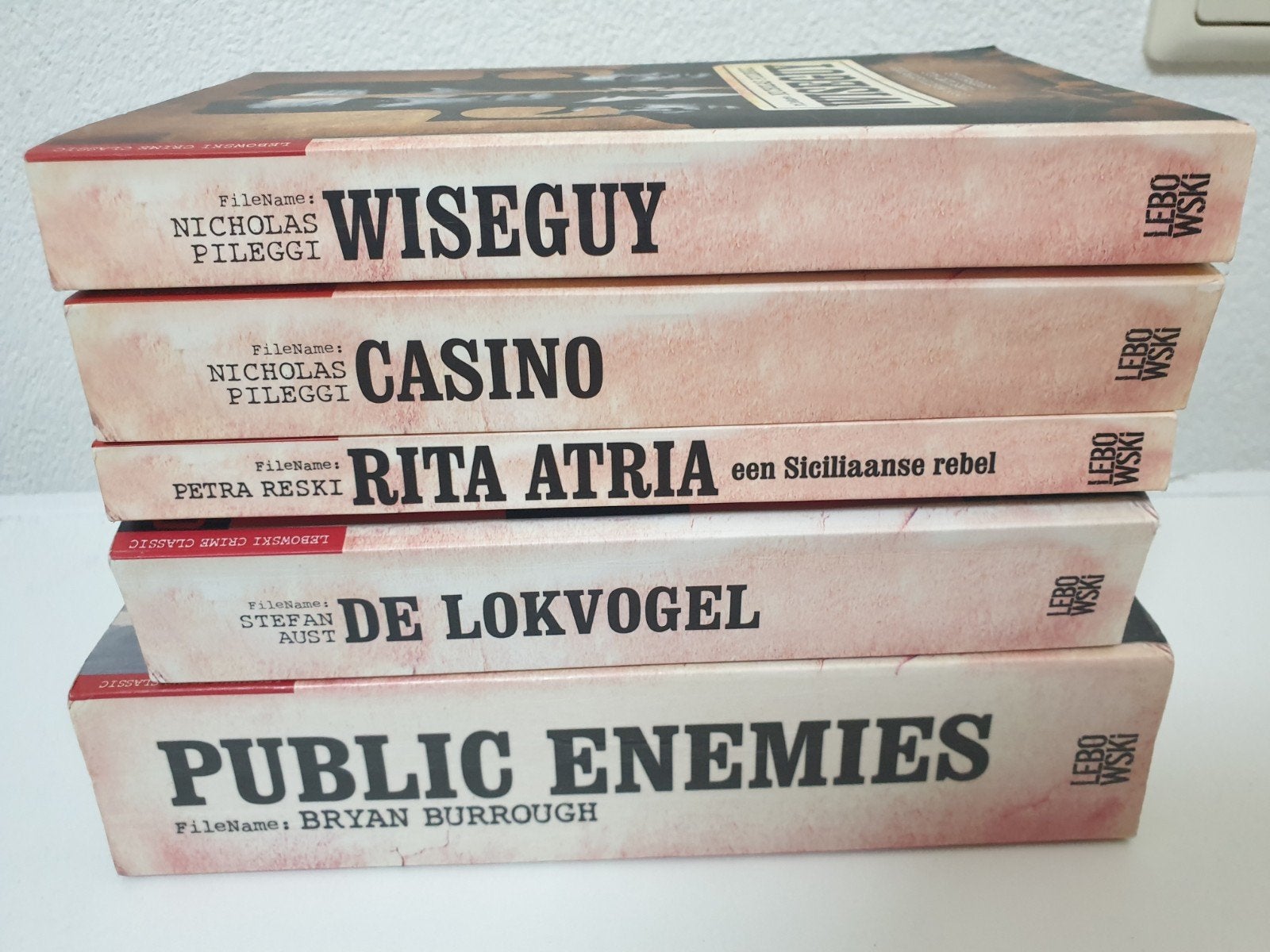 Wiseguy, Casino, Rita Atria, De Lokvogel, Ophalen of Verzenden, Gelezen, Nicholas Pileggi, Petra Reski, Stefan Aust, Bryan Burrough