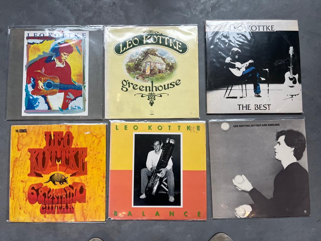 Leo Kotke 6 lp’s, Ophalen, Gebruikt, Overige formaten