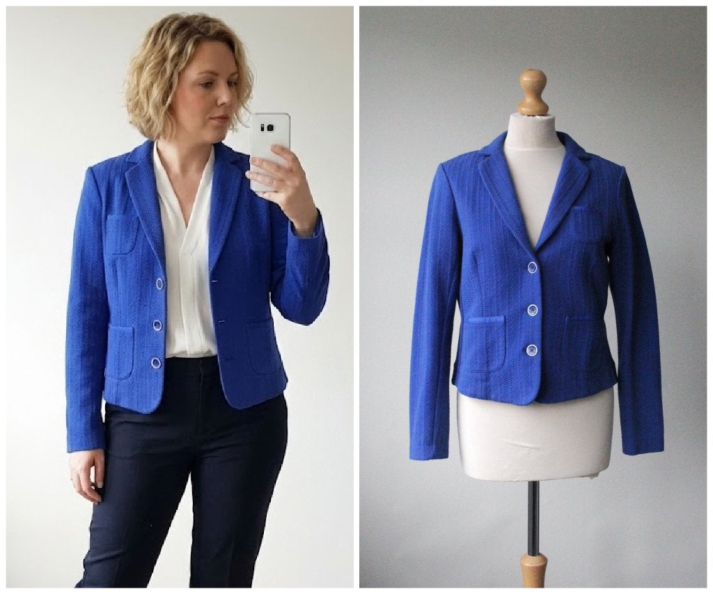 Madeleine - NIEUW / prachtig blauw jasje / maat 40, Maat 38/40 (M), Nieuw, Verzenden, Blauw