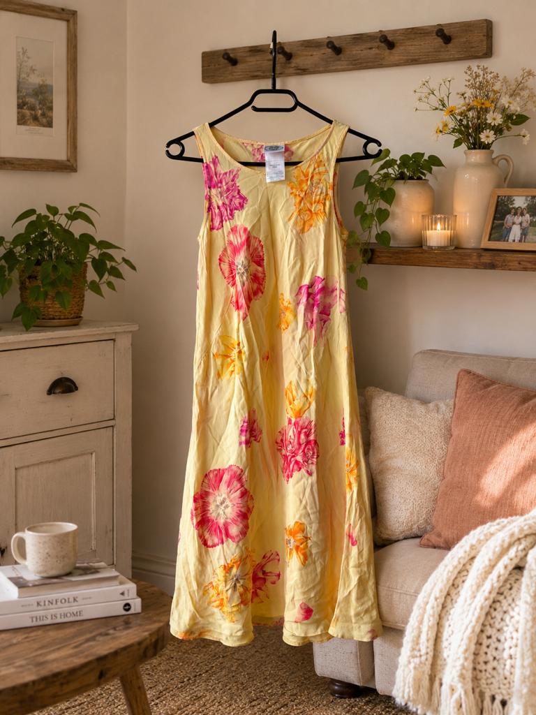 Laura Ashley Zomerjurk Bloemen Maat 36, Ophalen of Verzenden, Zo goed als nieuw
