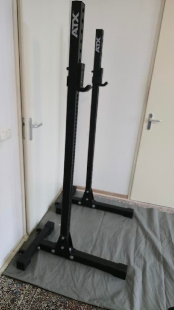 ATX Squat Stands - Verstelbare Squatrekken, Ophalen, Zo goed als nieuw