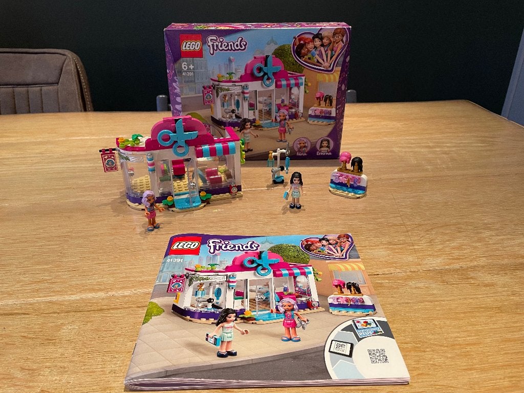 Lego Friends - Kapsalon - 41391, Compleet, Gebruikt, Lego, Friends
