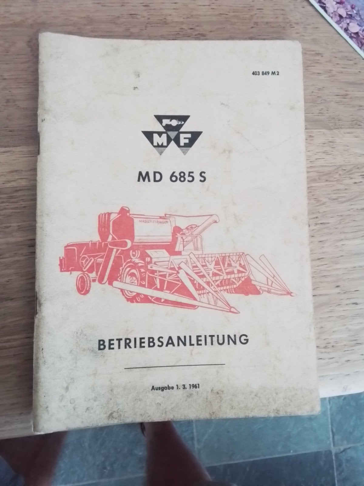 Massey Ferguson 685S maaidorser ,combine, Ophalen of Verzenden