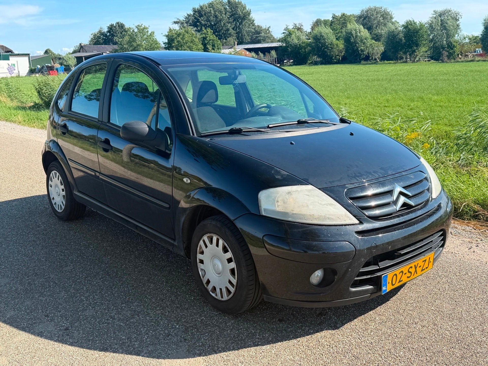 Citroen C3 1.4i Sky Radio Airco APK 06-2027 NAP, Auto's, Voorwielaandrijving, Zwart, Bedrijf, Handgeschakeld