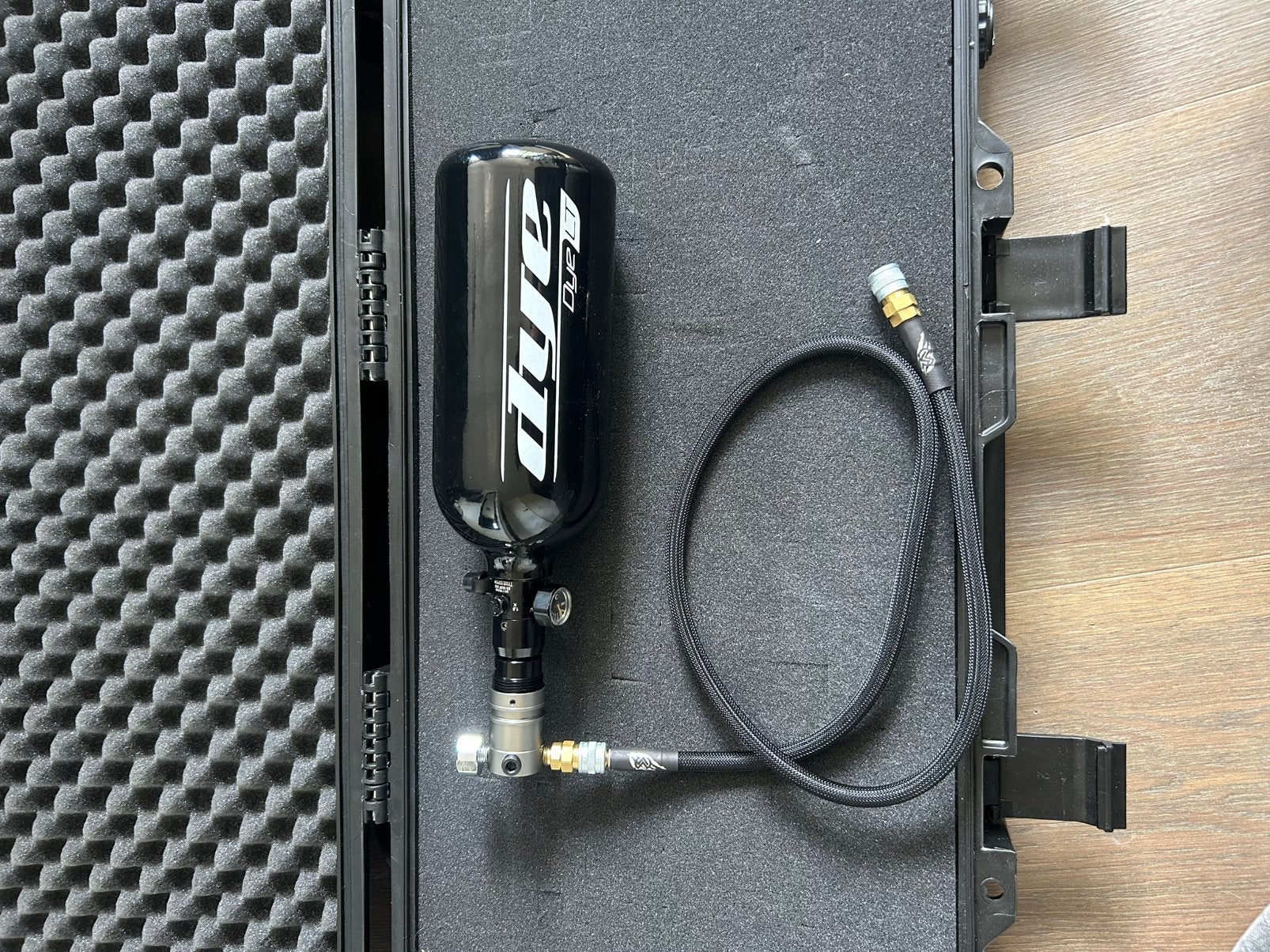 Hpa fles+regulator+slang, Ophalen of Verzenden