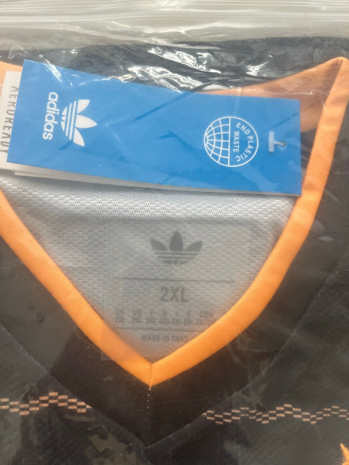 Ajax uittenue | Shirt & short maat XXL, Verzenden, Zwart, Nieuw, Overige maten