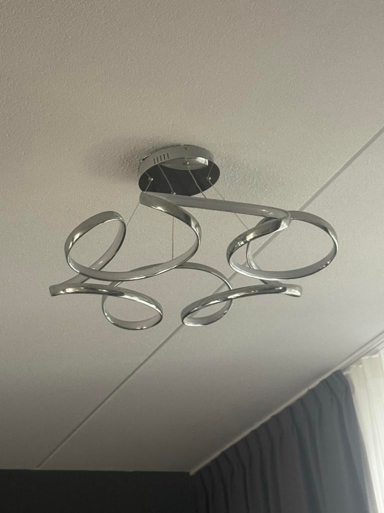 Moderne Woonkamer Lamp - Design Plafondlamp, Ophalen, Zo goed als nieuw, Metaal, Minder dan 50 cm