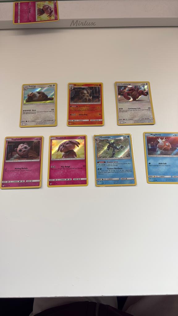 Pokemon cards, Ophalen, Zo goed als nieuw, Meerdere kaarten, Foil
