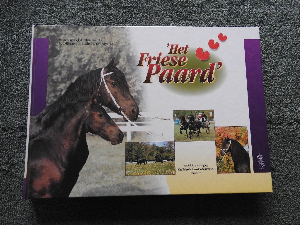 Het Friese Paard - Het Friesch Paarden-Stamboek Drachten, Boeken, Ophalen of Verzenden, Zo goed als nieuw