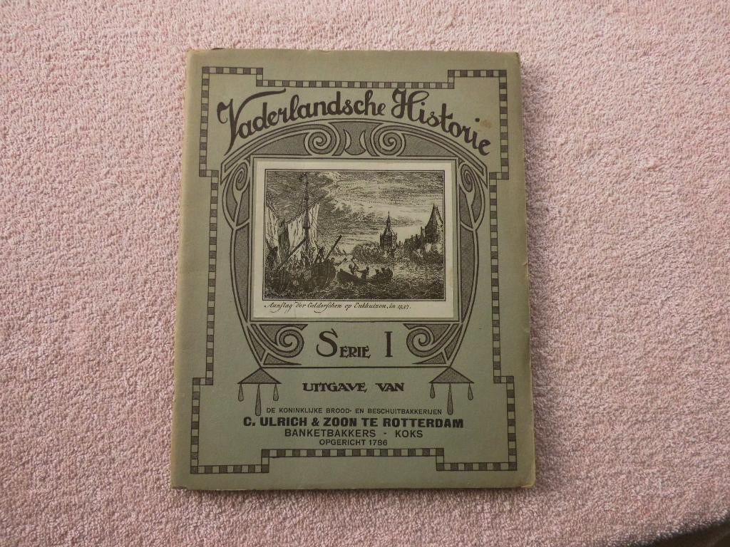 Vaderlandsche Historie Serie I uitgave C. Ulrich & zoon Rott, Boeken, Prentenboeken en Plaatjesalbums, Ophalen of Verzenden, Gelezen