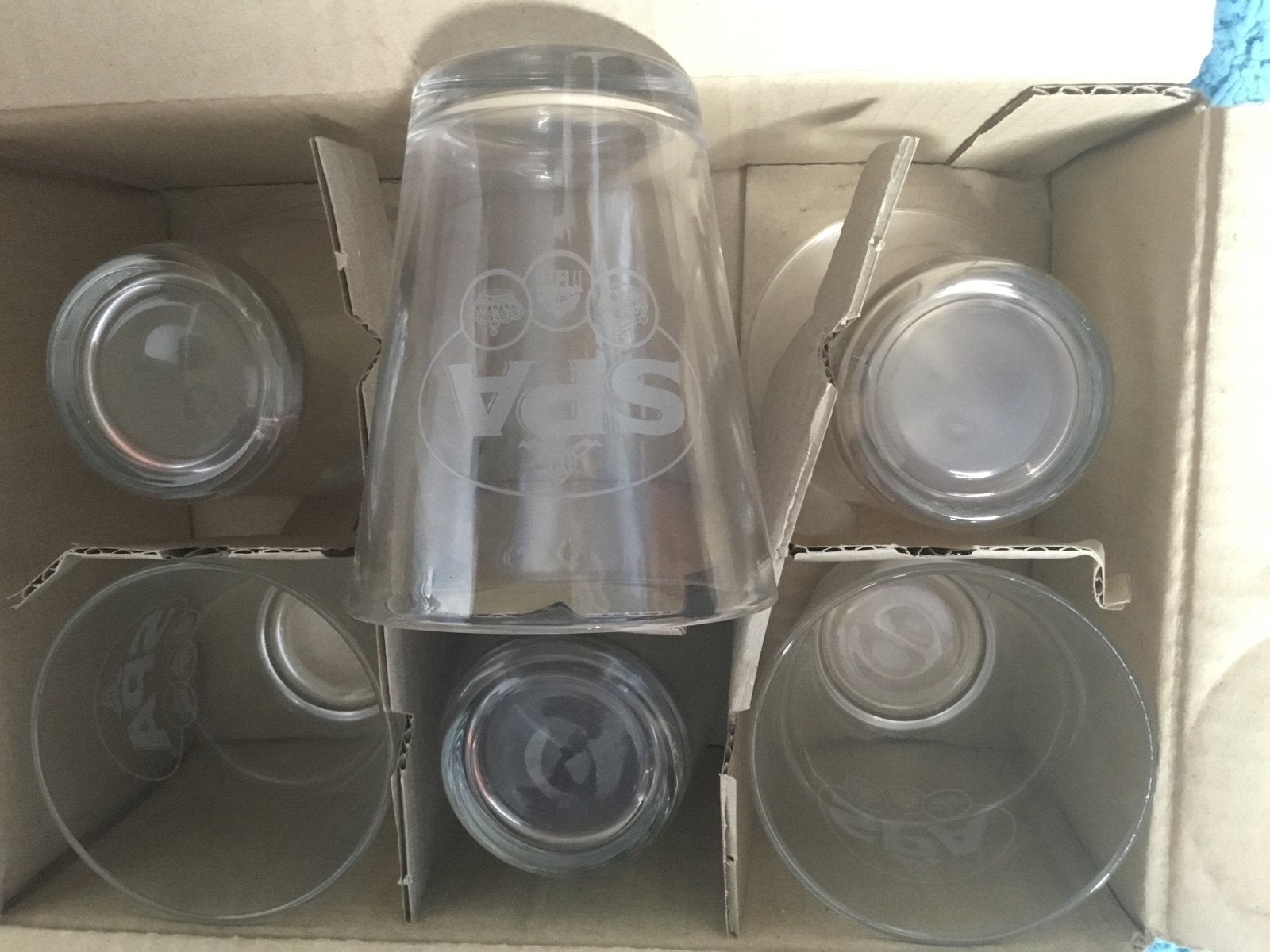 Nieuwe Wittekerke bierglazen - Set van 5, Ophalen of Verzenden, Nieuw, Bierglas